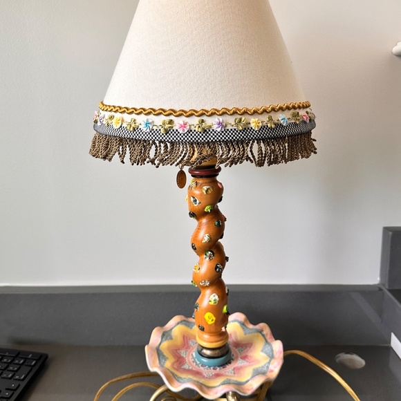 Vintage MacKenzie-Childs Lamp - Picture 9 of 9